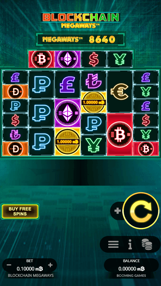Blockchain Megaways LTC Casino Screenshot