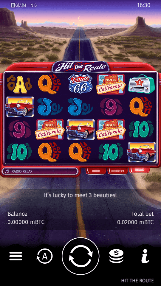 Hit the Route LTC Casino Screenshot