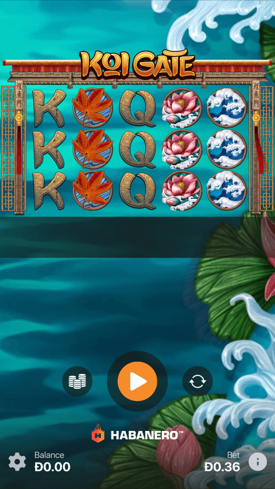 The Koi Gate LTC Casino Screenshot