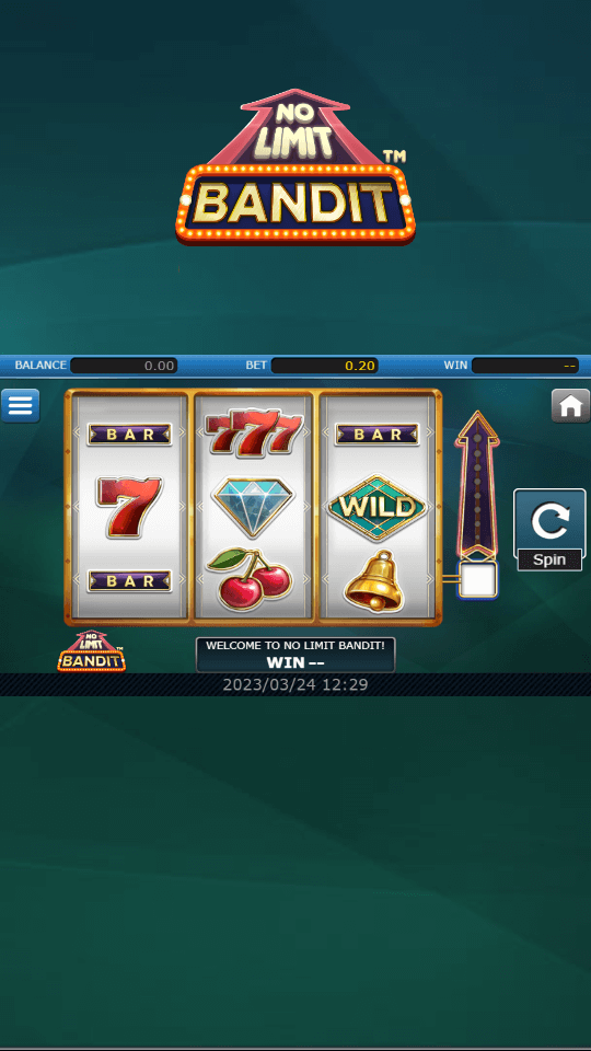 NO LIMIT BANDIT LTC Casino Screenshot