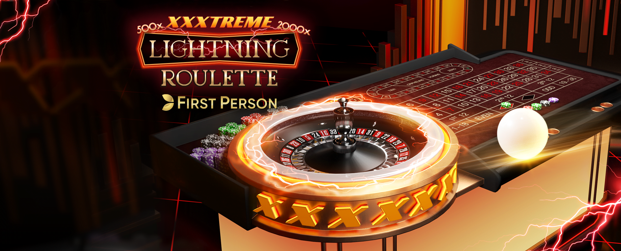 First Person XXXtreme Lightning Roulette By Evolution